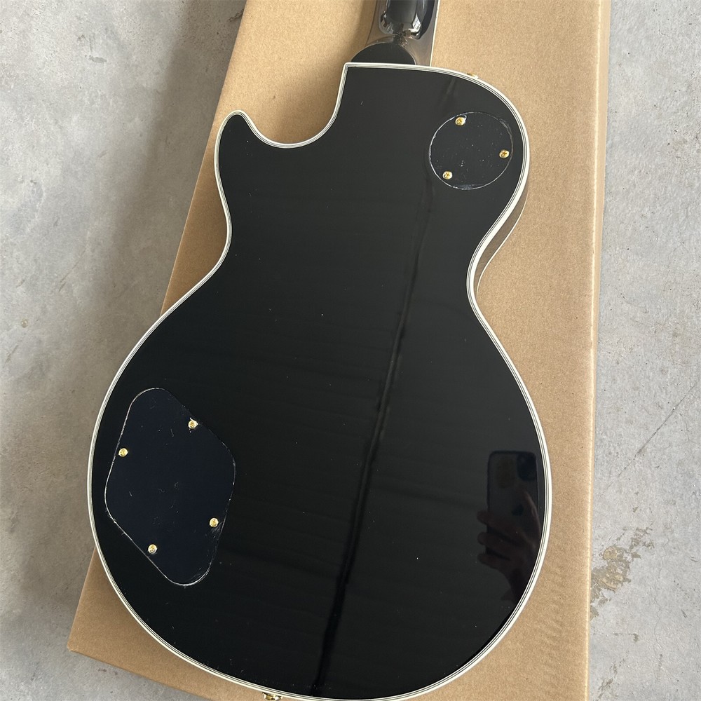 Custom 6-String Electric Guitar: Yellow Sunburst Mahogany Build Fixed Bridge