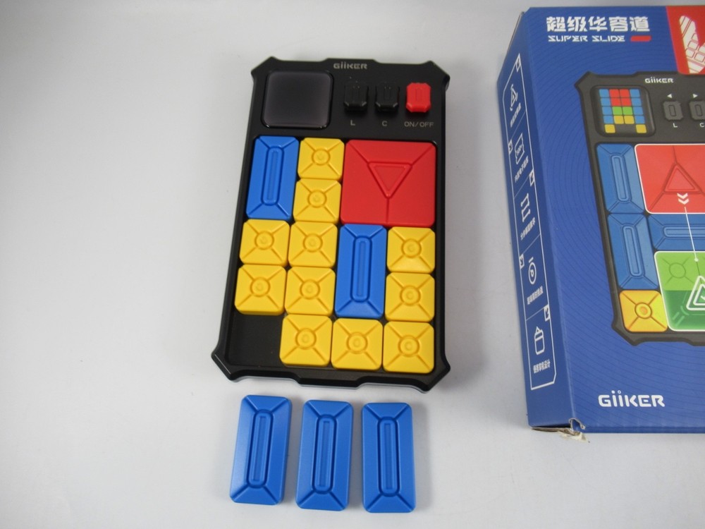 Giiker Super Slide Electronic Puzzle Brain Teaser Missing 1 Piece