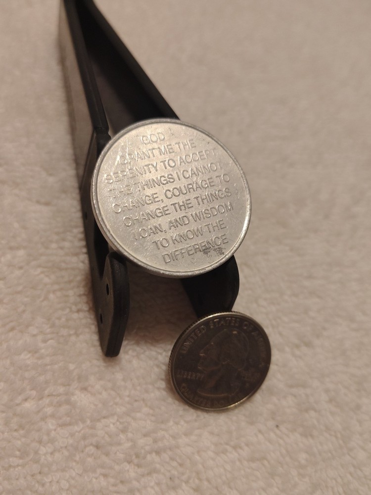 CODA ~ Welcome Aluminum Token ~ Co-Dependent Anonymous Token ~ Used