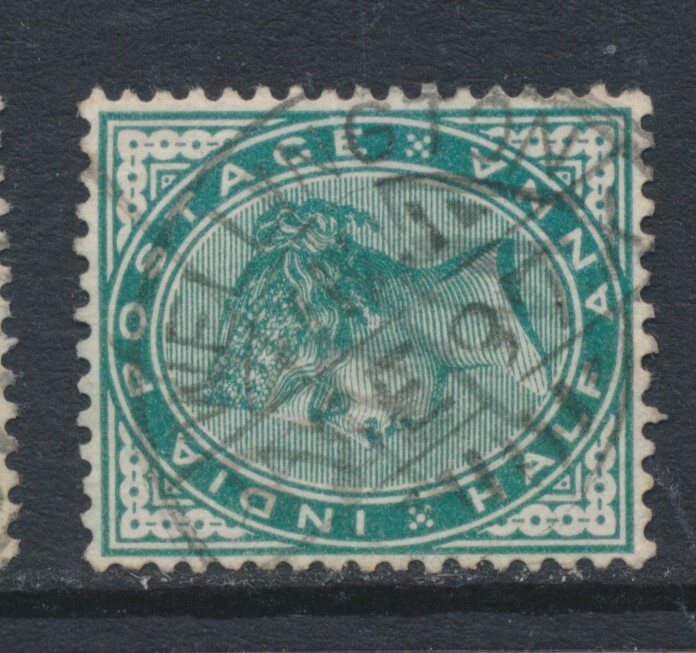 INDIA, Postmark WELLINGTON