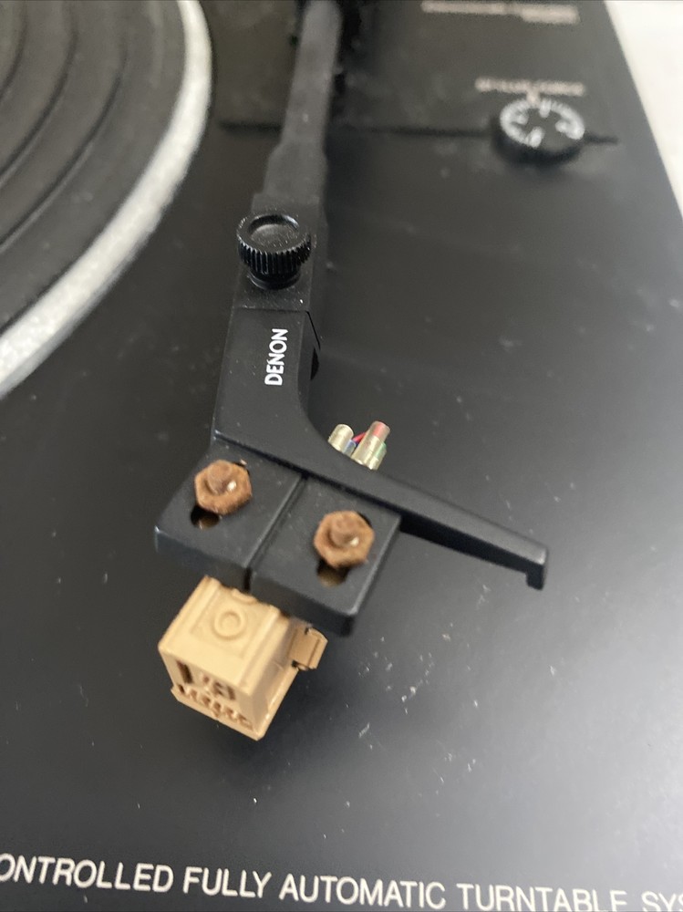 DENON Quartz DP-23F Micro Processor Controlled Fully Automatic Turntable WORKS!