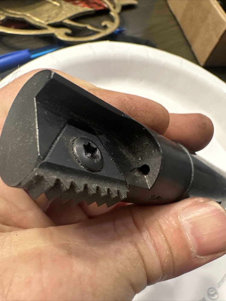 VARGUS INDEXABLE CARBIDE INSERT THREAD MILL CNC MILLING CUTTER 1” Vardex