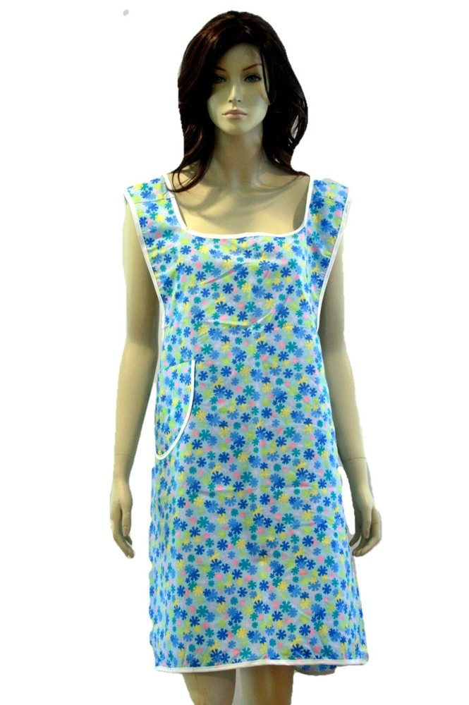 Plus Size Printed Long Apron XXL 4X Assorted Prints and Colors
