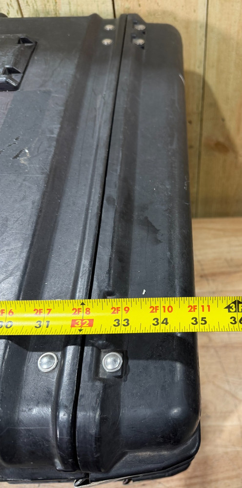 ECS Server 8U Rack Rackmount 19" X 24" Frame Waterproof Black Storage Case