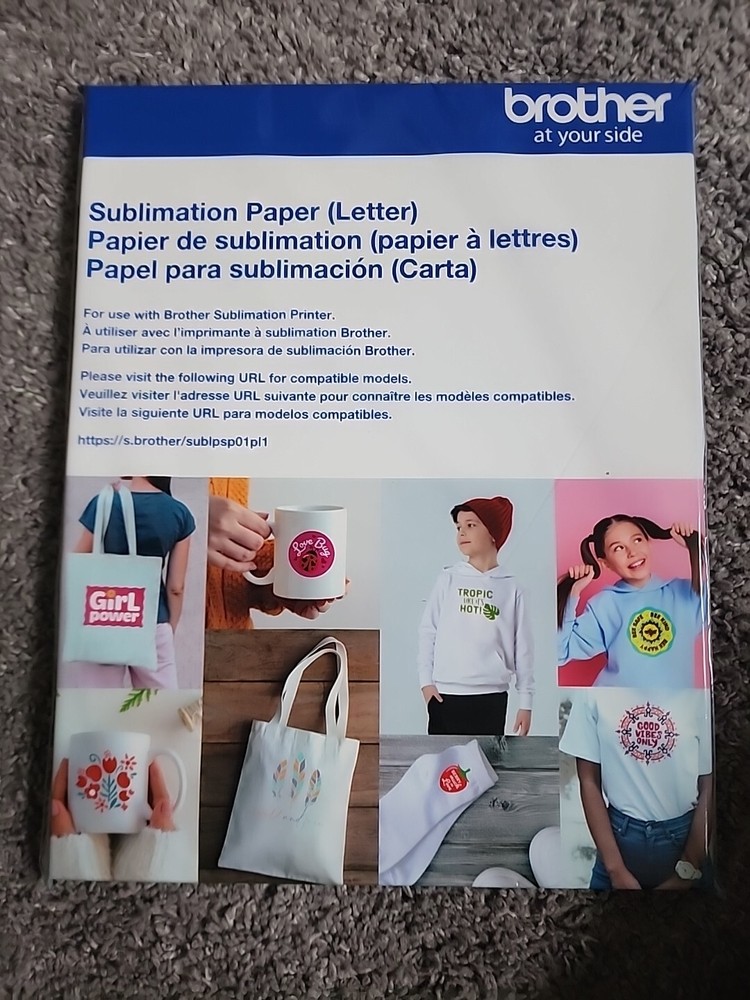 Brother Sublimation Paper - 100 pages SP01PL