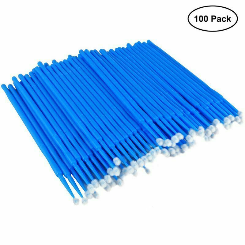 100x Car Touch Up Paint Micro Brush Brushes Small Tips Applicator Tool Universal