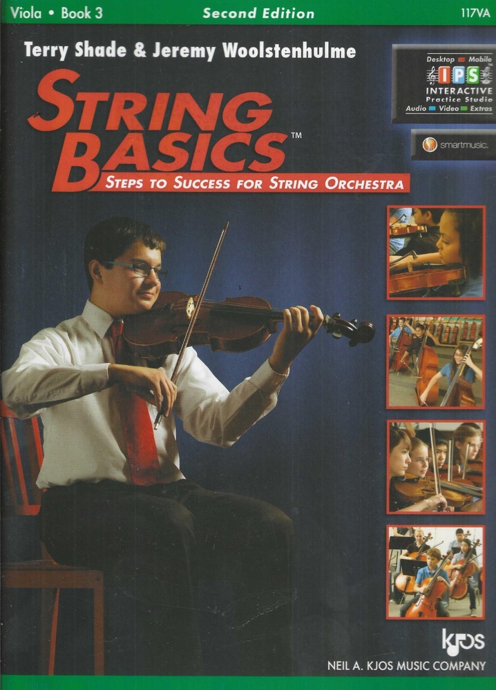 String Basics Steps to Success Viola Book 3 - 2nd Edition (117VA)
