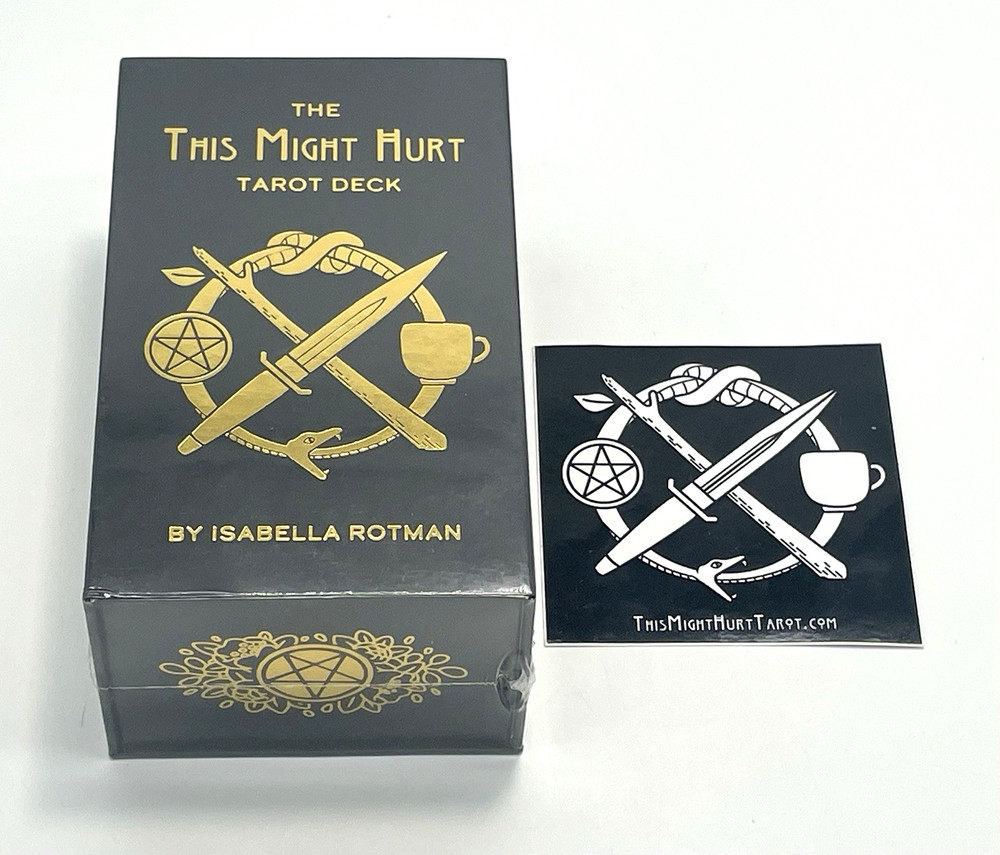 This Might Hurt Tarot Deck Original Kickstarter Edition 2019 Sealed NIB