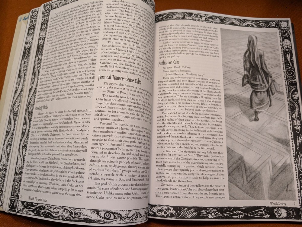 Wraith Players Guide White Wolf