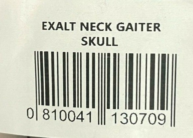 NEW Exalt Neck Gaiter - Skull