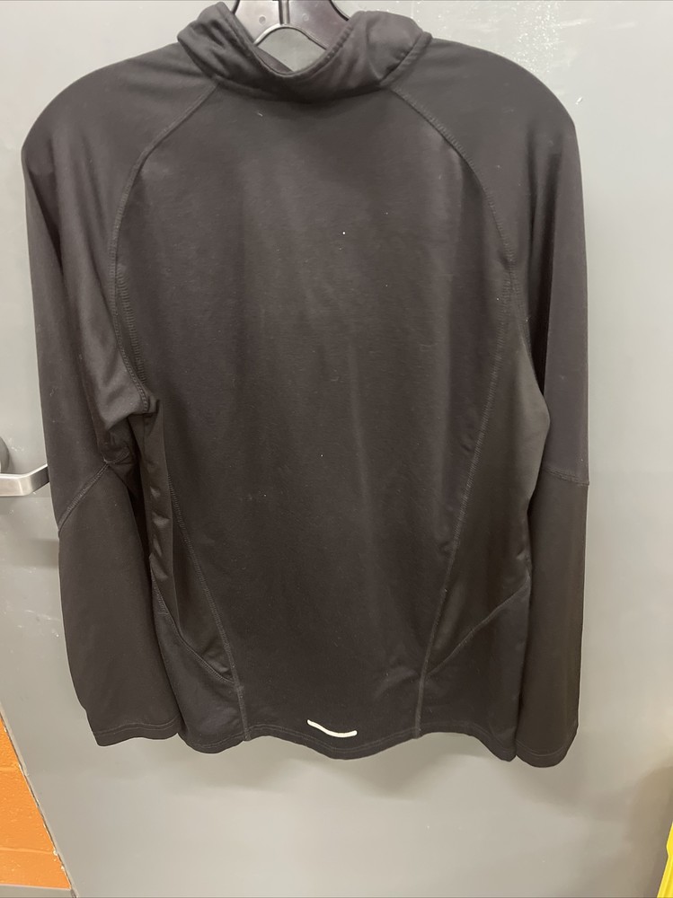 Reebok Mens Black Zip Up Sz M