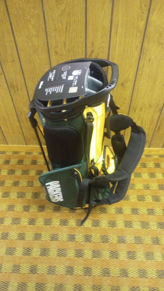 Wilson Green Bay Packer Stand Bag
