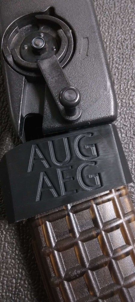 Airsoft AUG AEG Odin Speedloader Adapter (Black)