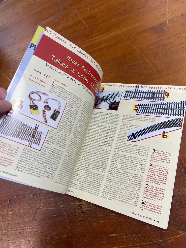 Model Railroading ~ May 1998 ~ Volume 28, No. 5 ~ Modeling a UP SD9043MAC