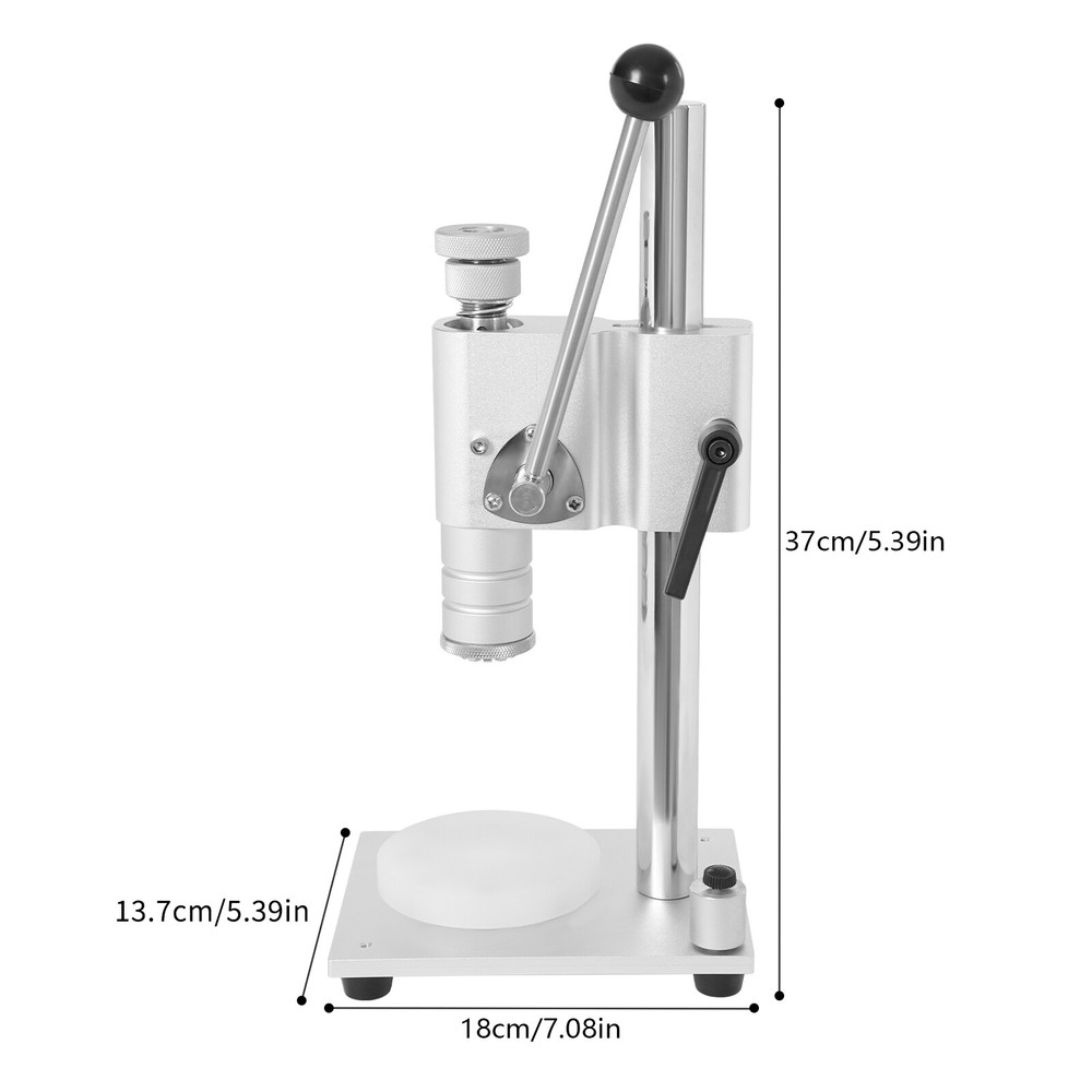 Manual Perfume Bottle Capper Adjustable Sealing Capping Machine For 13mm/15mm