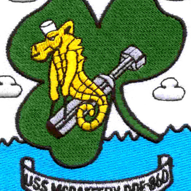 DDE-860 USS McCAFFERY Patch