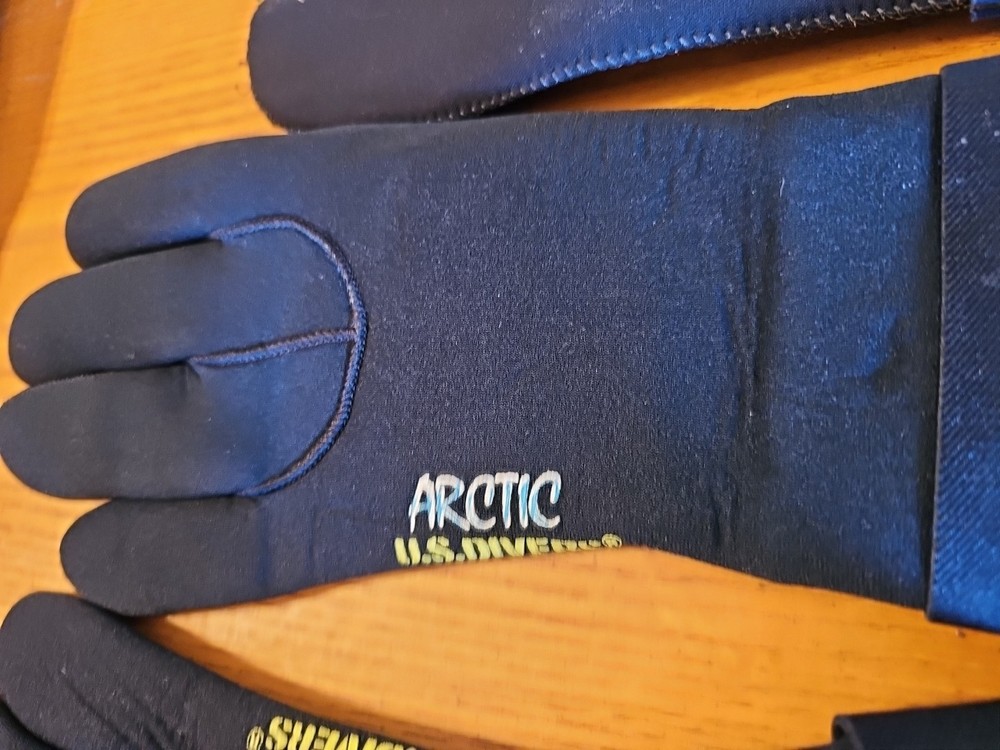 Dive Gloves - Small - Arctic US Divers Plus 2nd Small Pair