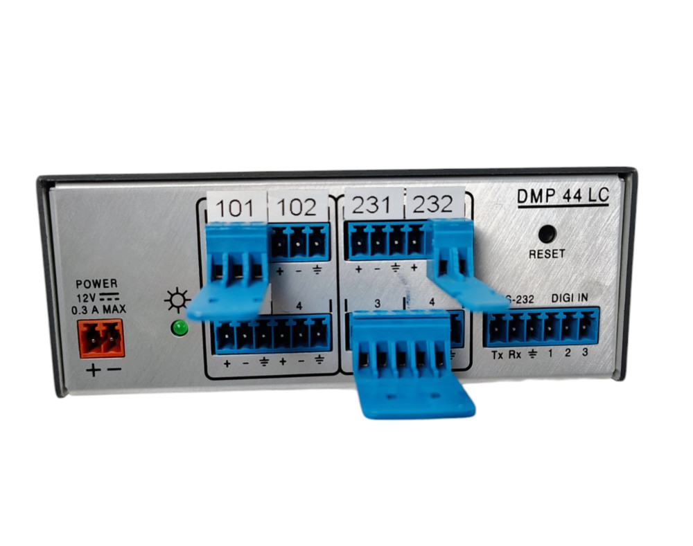 Extron, DMP 44 LC 4x4 Digital Matrix Processor Audio DSP Excellent Working Con.