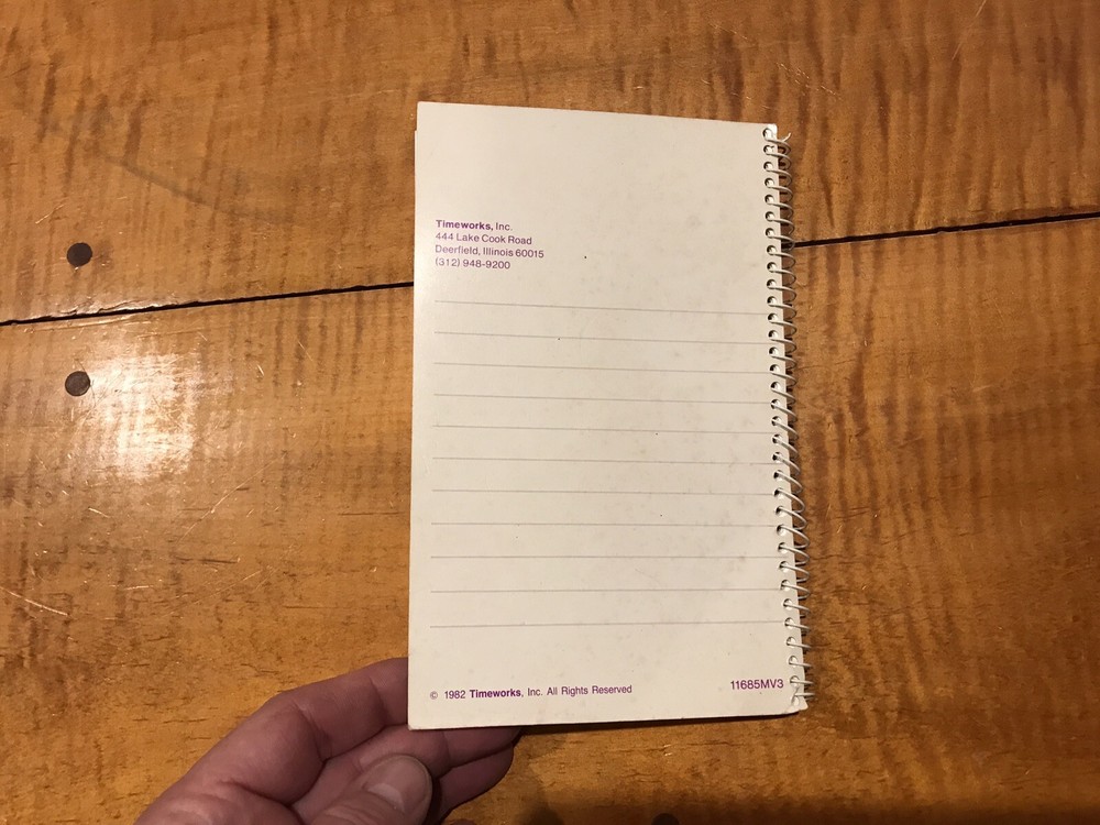 Commodore 128 PC Word Writer User's Manual Vintage Computer TIMEWORKS 1982