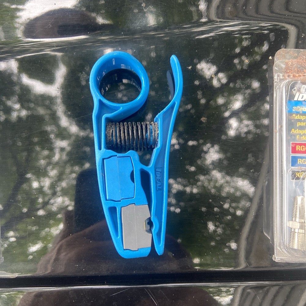 IDEAL Prep-PROCoax/UTP Cable Stripper, 45-605