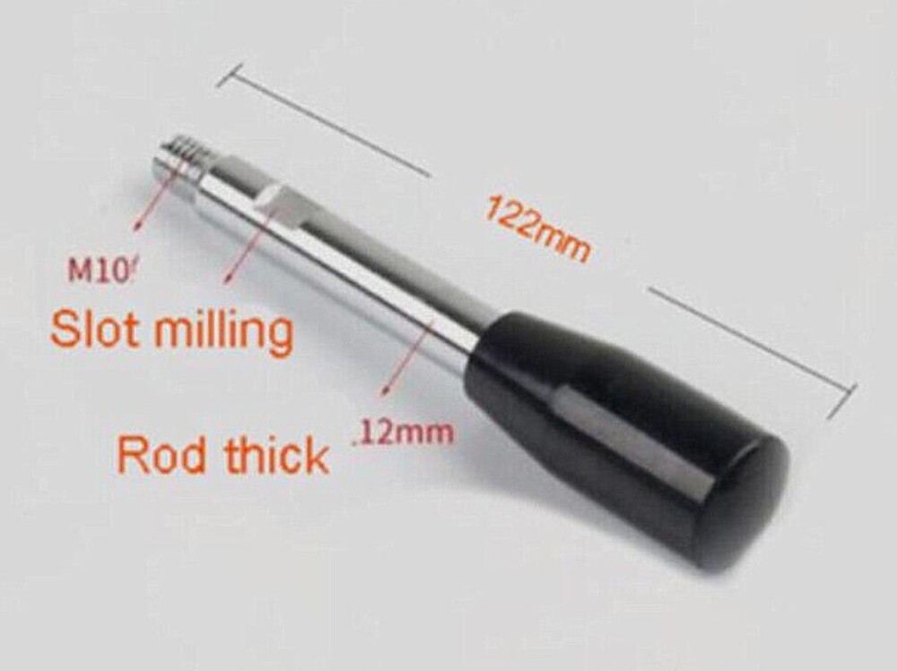 3x Universal M10 122mm Thread Handle For Bench Drill Drilling Machine Accessorie
