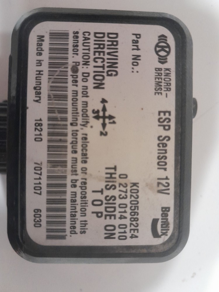 BENDIX ABS SENSOR K0205682E4 0 273 014 010