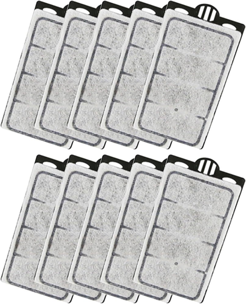 10 Pack Auqarium Filter Replacement Plates, Turtle Tank Filter Sponges
