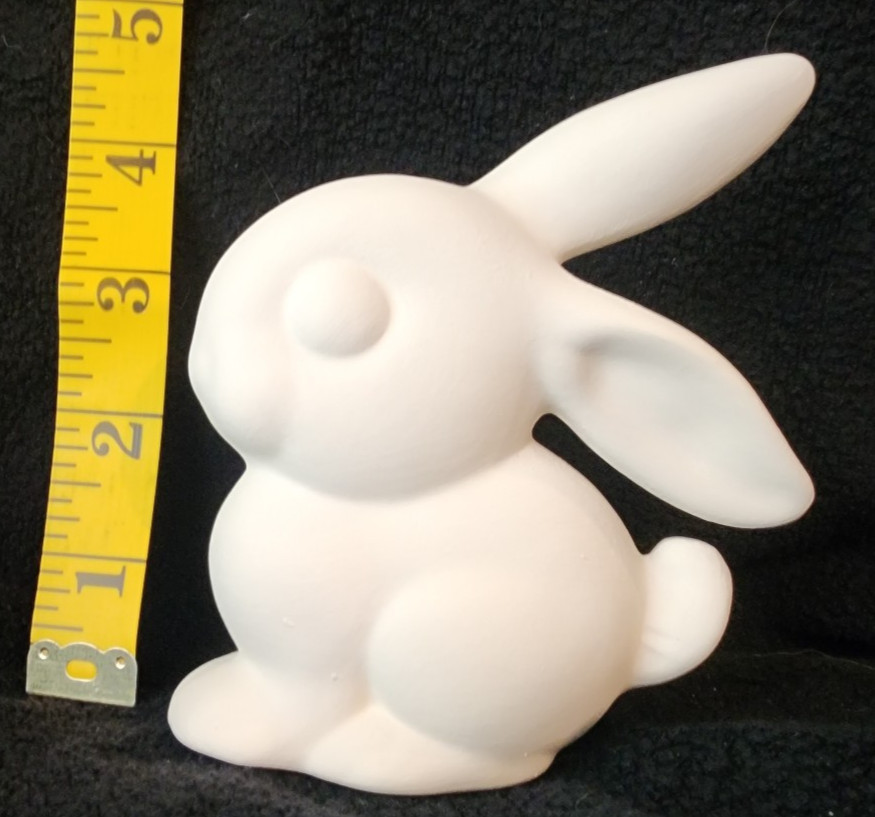 Ready to Paint Ceramic Bisque Adorable Easter Bunny