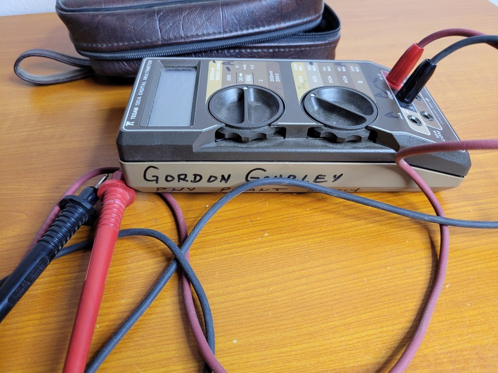 Vintage TEGAM 130A Digital Multimeter Volt Meter WORKS