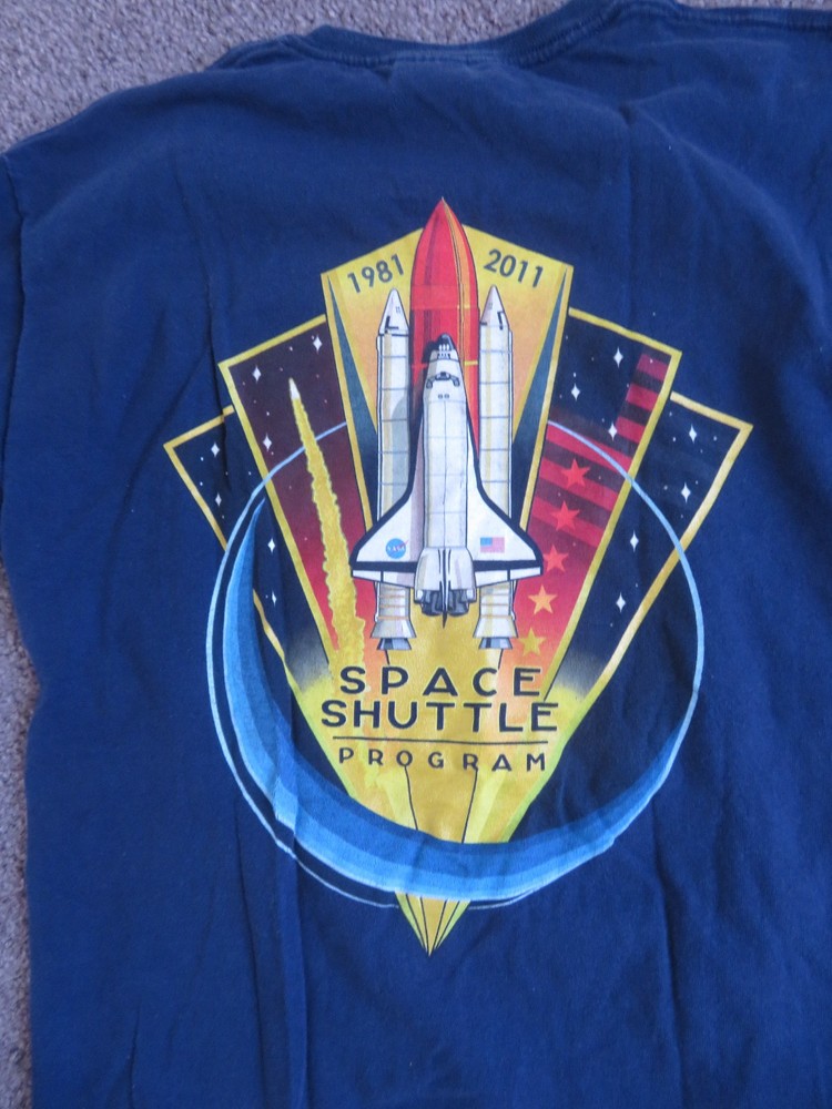 NASA Space Shuttle Program 1981-2021 t shirt M. From Florida