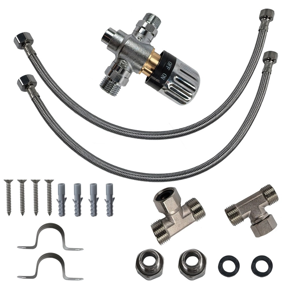 Adjustable Temperature Hot Water Circulation Pump Bypass Valve for Instant Hot