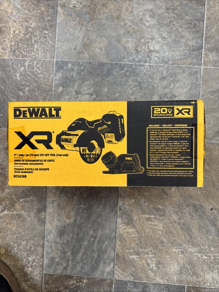 Dewalt DCS438B 20V MAX XR 3in Compact Cut-Off Tool - Bare Tool - FREE SHIPPING