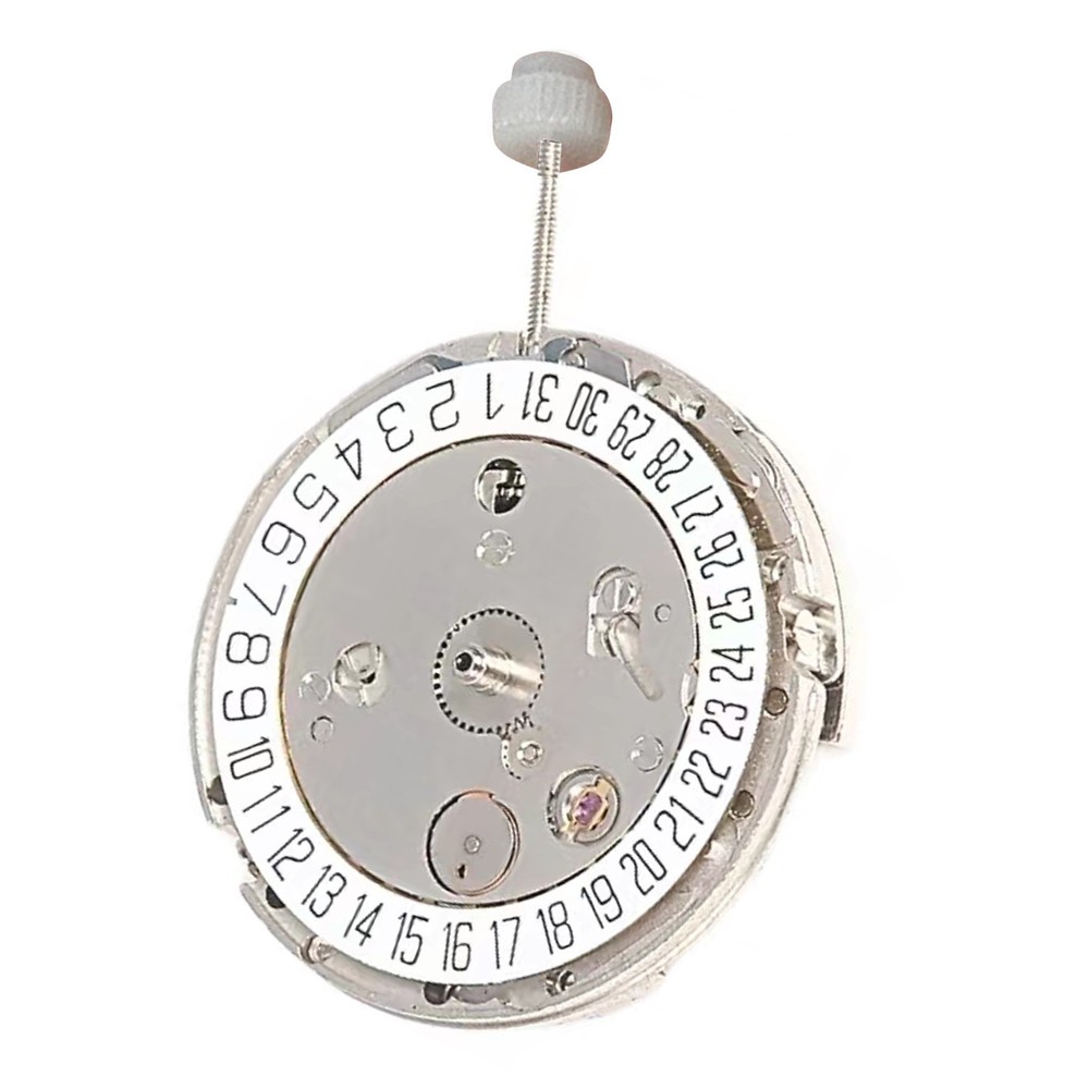 26MM 21600 Automatic DG4813 Watch Mechanical Movement Silver Dial Plated 3 Hands