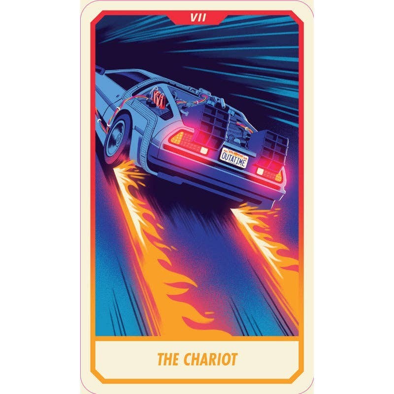 Back To The Future Tarot Deck And Guidebook 80s Sci Fi Movie - AUTHENTIC DECK