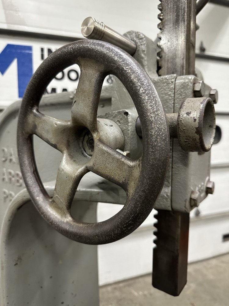 Dake Model 5 Floor Arbor Press 15 Ton Ratcheting