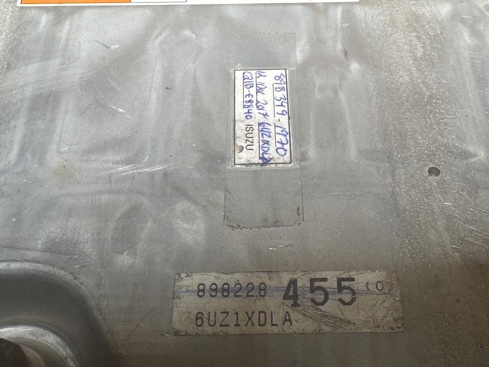Isuzu ECM ECU 898228455 OEM Engine Control Module Diesel Computer Unit 6UZ1