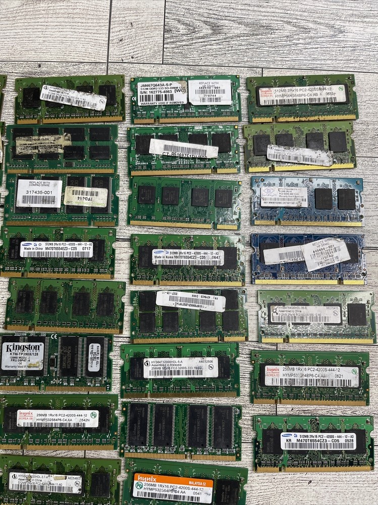 laptop computer memory