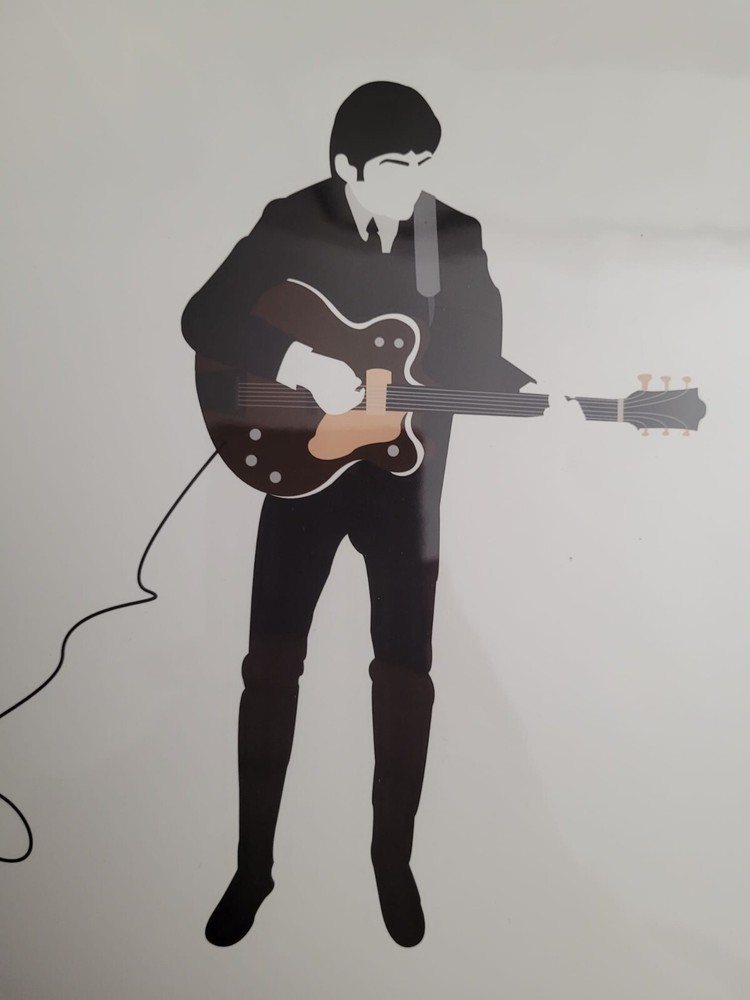 Beatles Hand-Drawn Artwork 10.5 x 8.5 (Just Beautiful!)