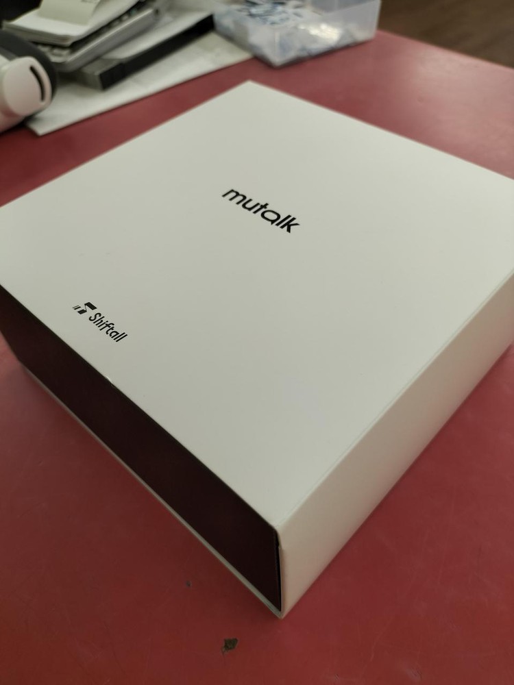 Mutalk Shiftall Wireless Voice Suppression Microphone Soundproof Bluetooth Used