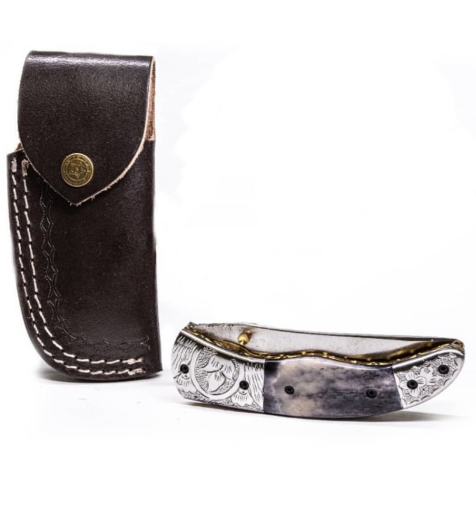 Damascus Steel Blade Knife
