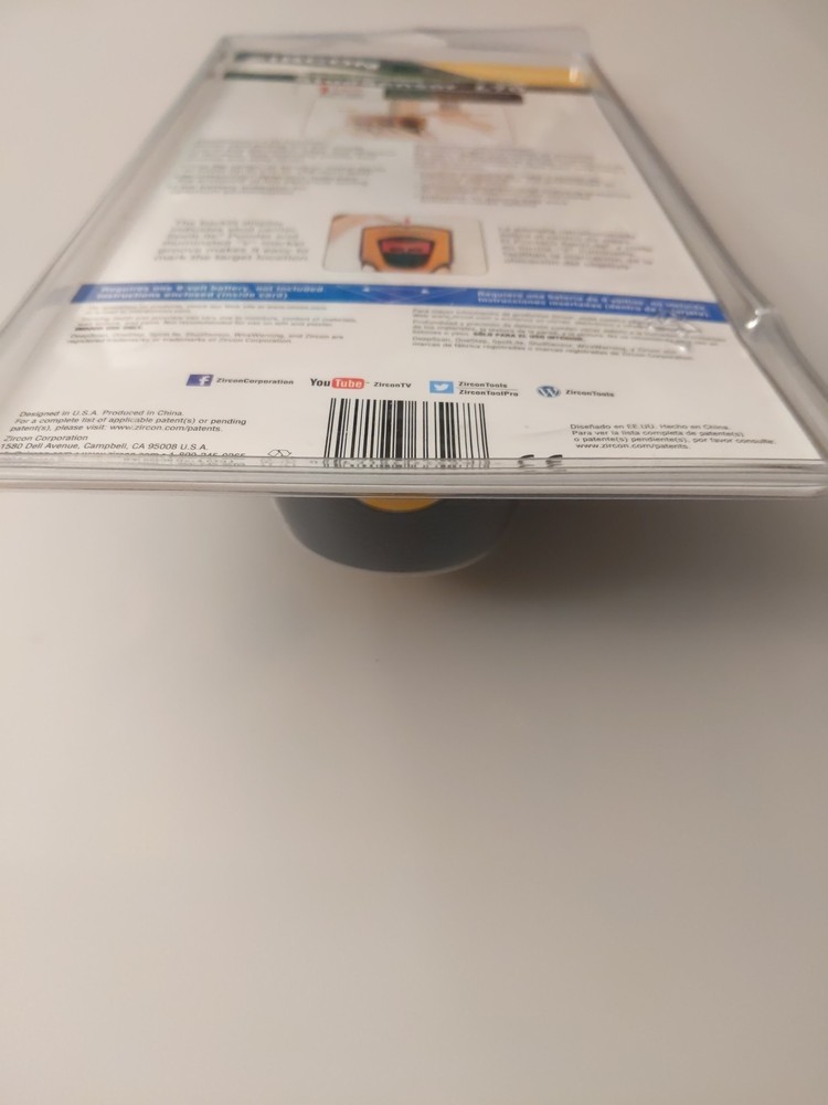 Zircon Center Finding Stud Sensor L70