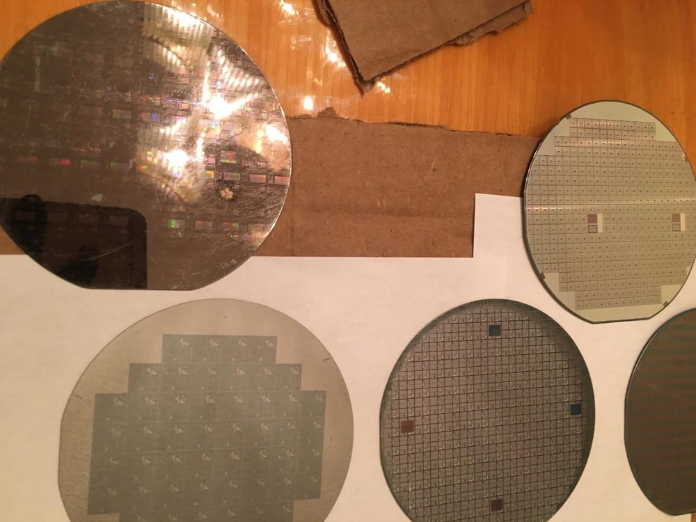 4" Unknown NITF Silicon Wafer 1980s Extremely Rare