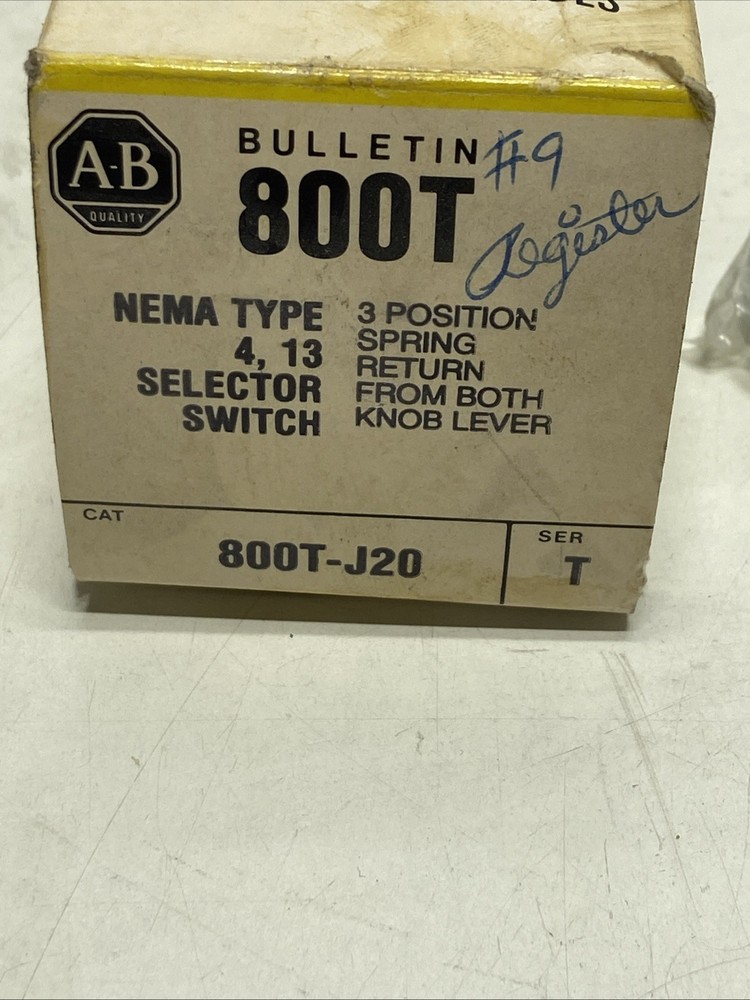 ALLEN BRADLEY 800T-J20