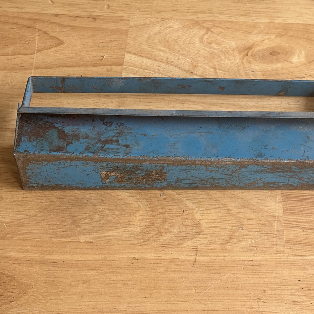 Matco Tools 12.5" Long Deep Socket Tray Holder Organizer Blue Vintage