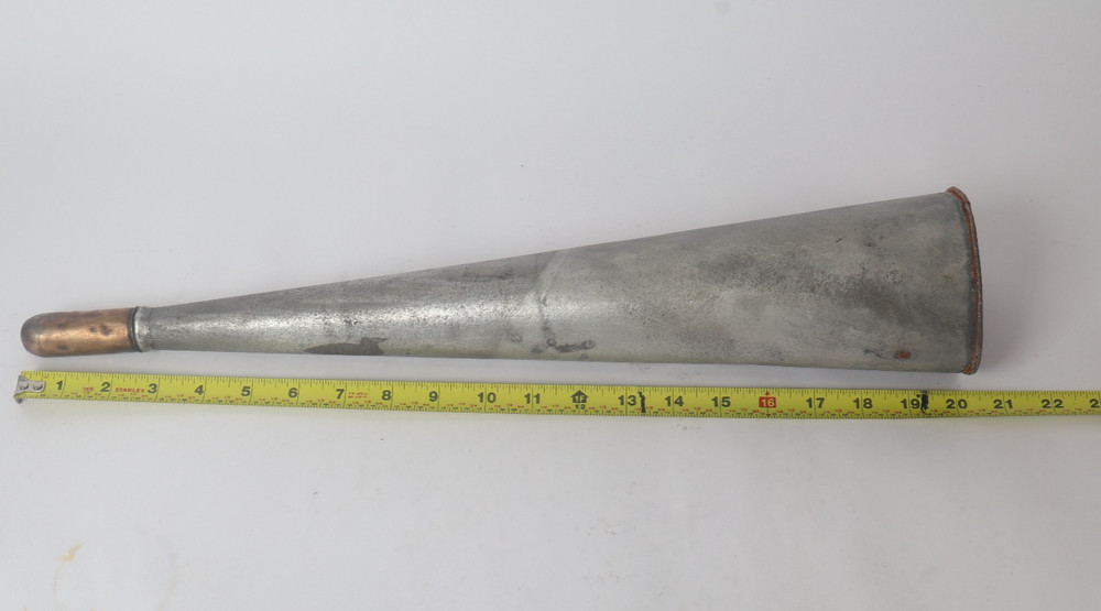 19th Century Tin Metal Noisemaker Horns