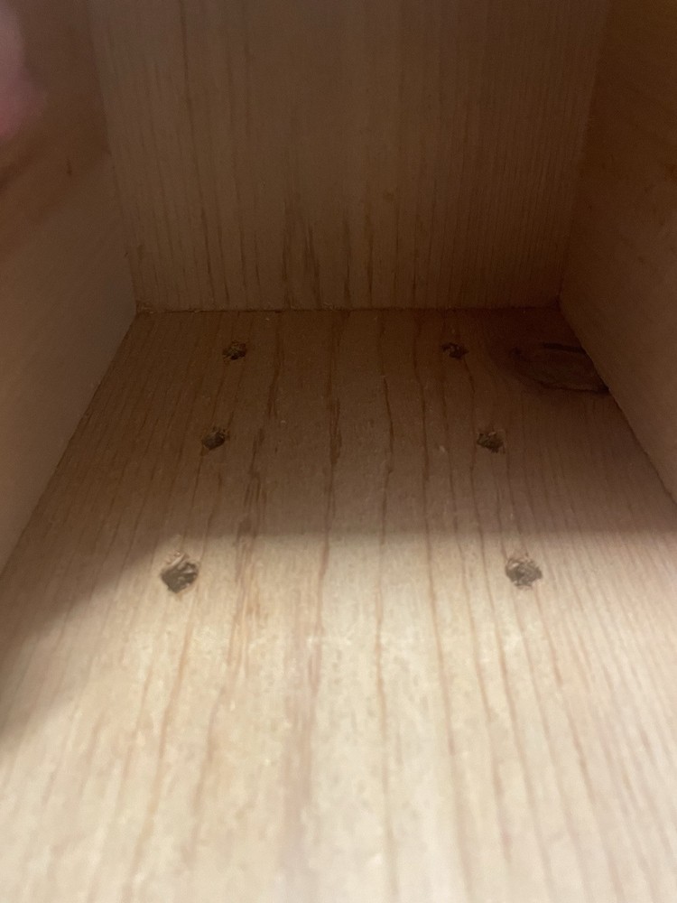 Cedar Robin Cardinal Dove Nesting Box roasting Platform Wood ￼