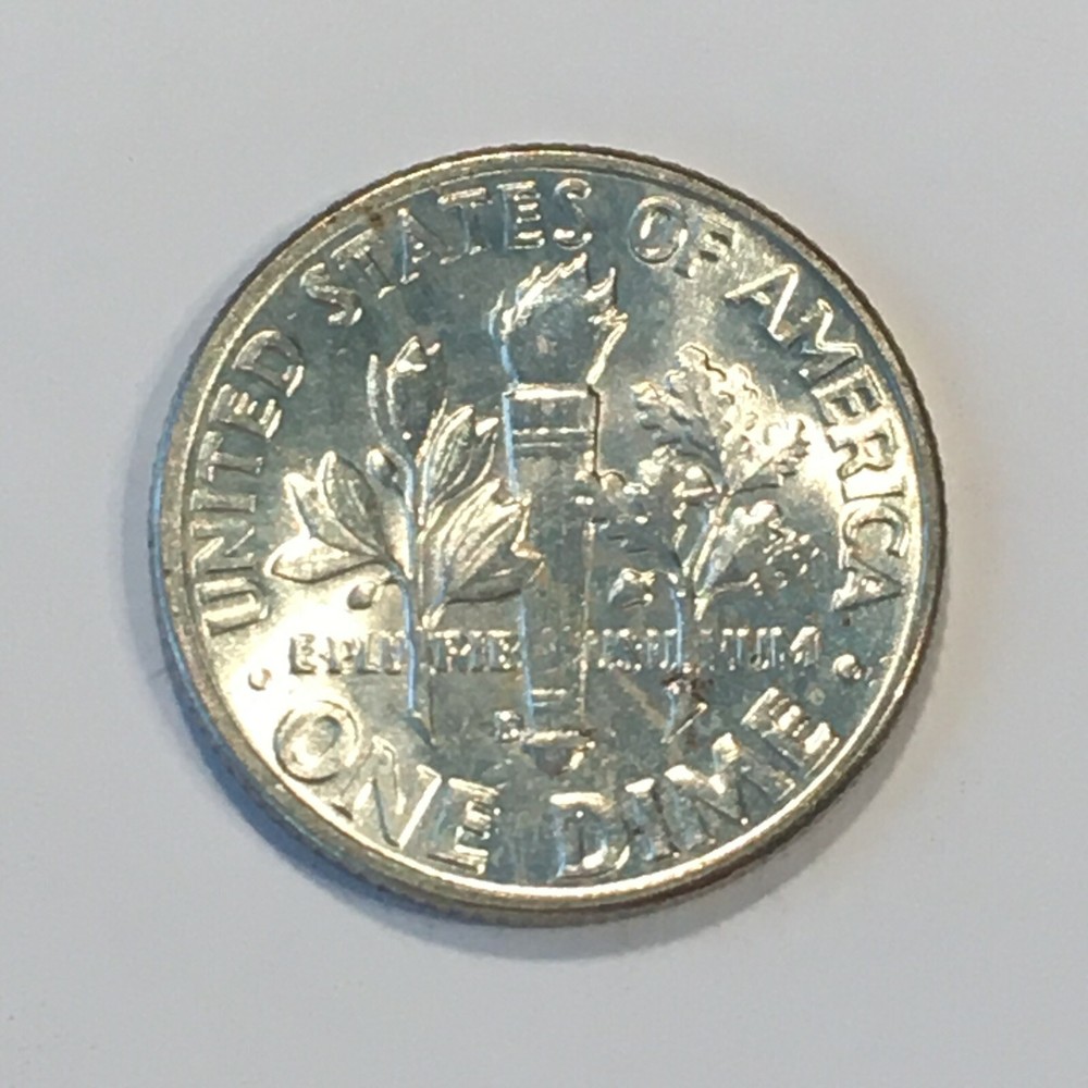 1951-D Roosevelt Silver Dime - High Quality Scans #N000