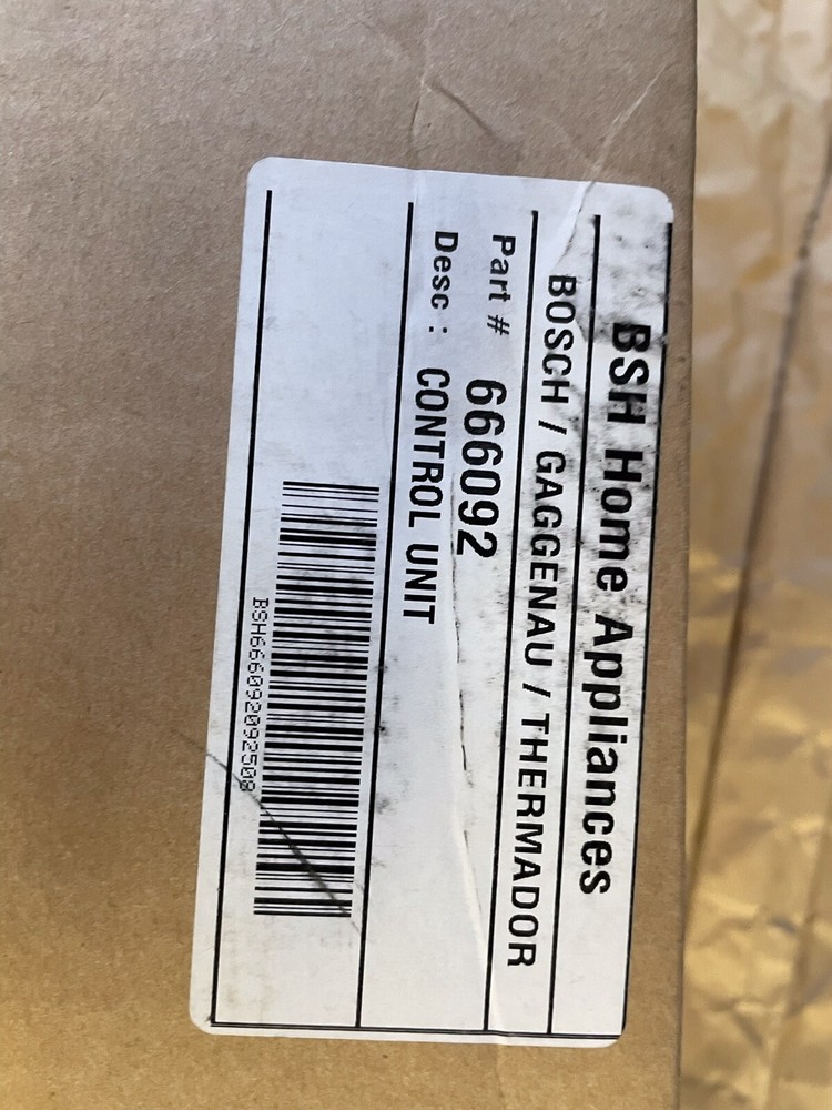 bosch control board 666092