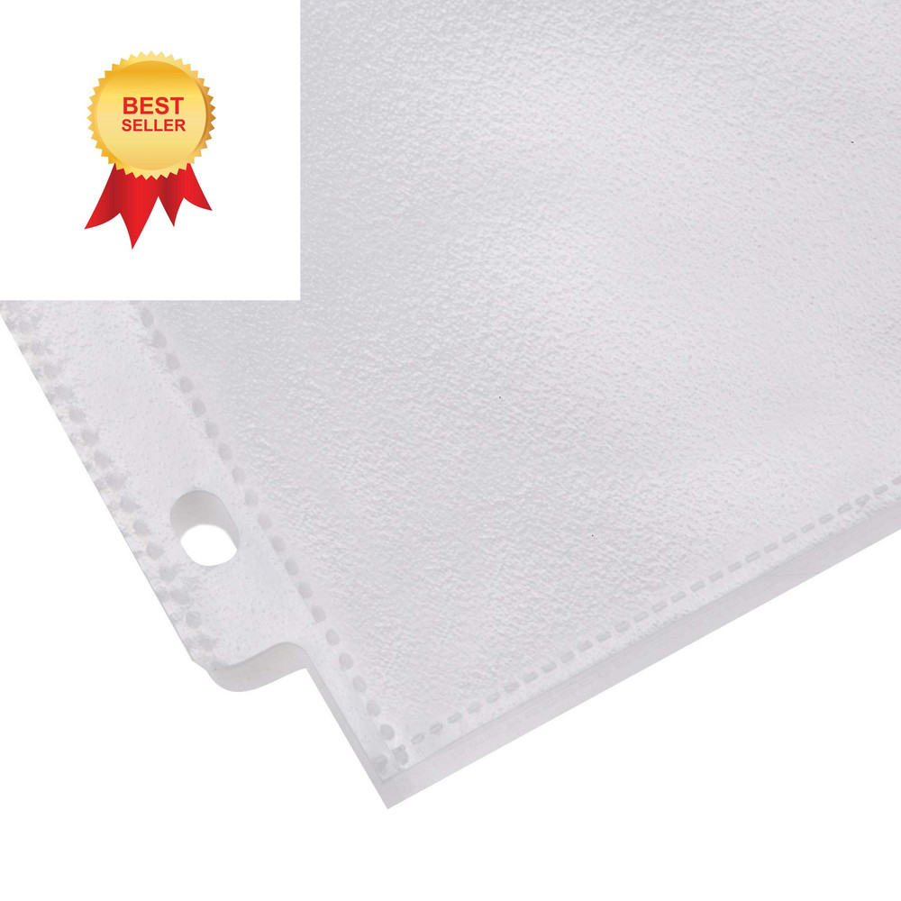 Amazon Basics Sheet Protector, Non-Glare, 100-Pack, 8.5 x 100 - Pack, Clear
