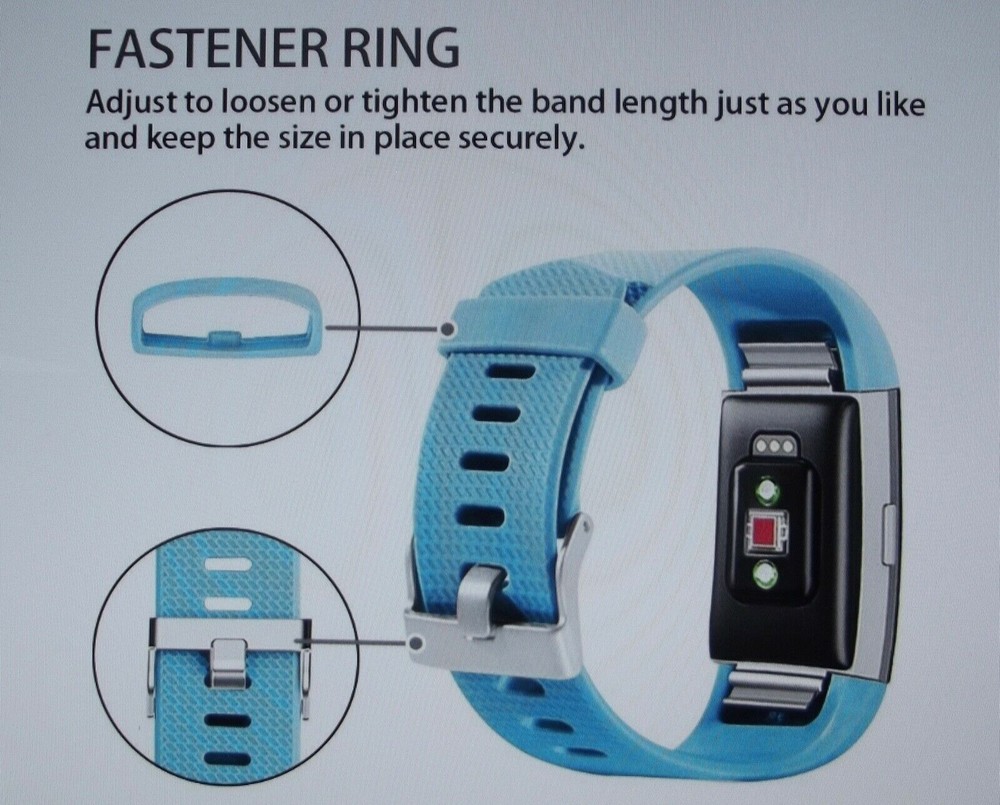 Fitbit Charge 2 Size Small Silicone Replacement Bands(6)-Classic&Special Edition